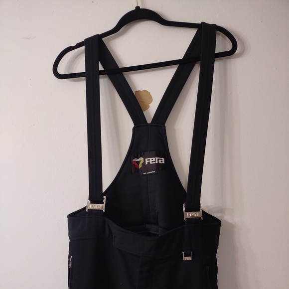 Fera Black Snow Bibs, Size 34R - Picture 4 of 11